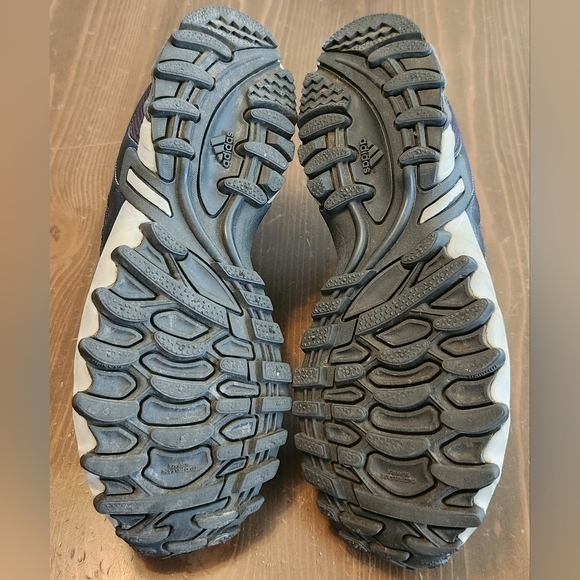 Adidas Womens Thrasher C76332 Gray Purple Lace Up Low Top Running Shoes Size 7 - Picture 10 of 12